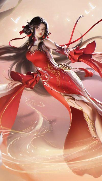 火灵儿图片,火焰之舞，灵动精灵的奇幻之旅